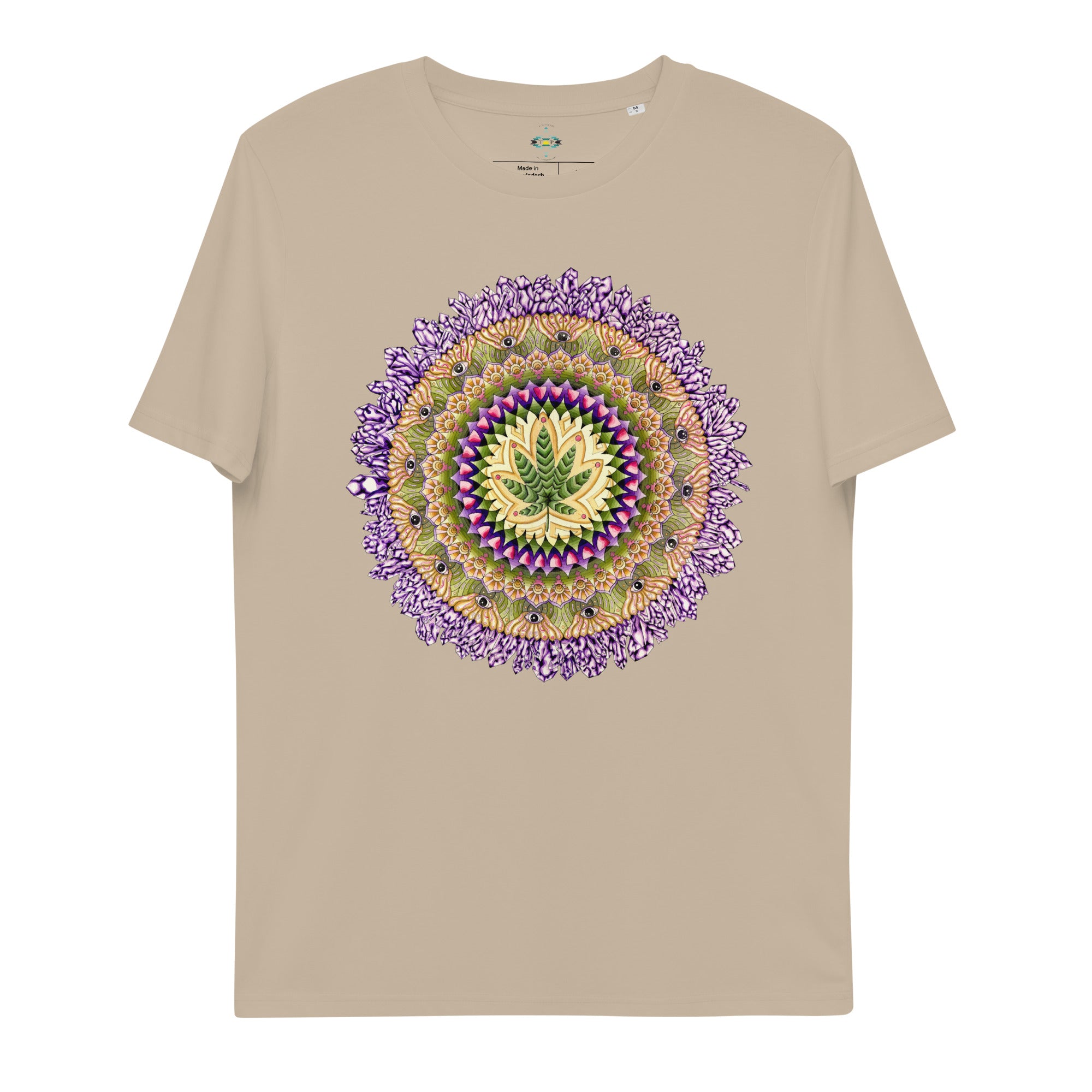 Leaf Peep Unisex organic cotton t-shirt