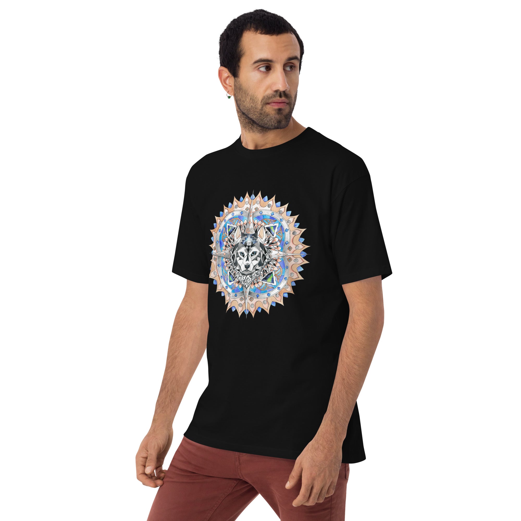Husky Men’s premium heavyweight tee