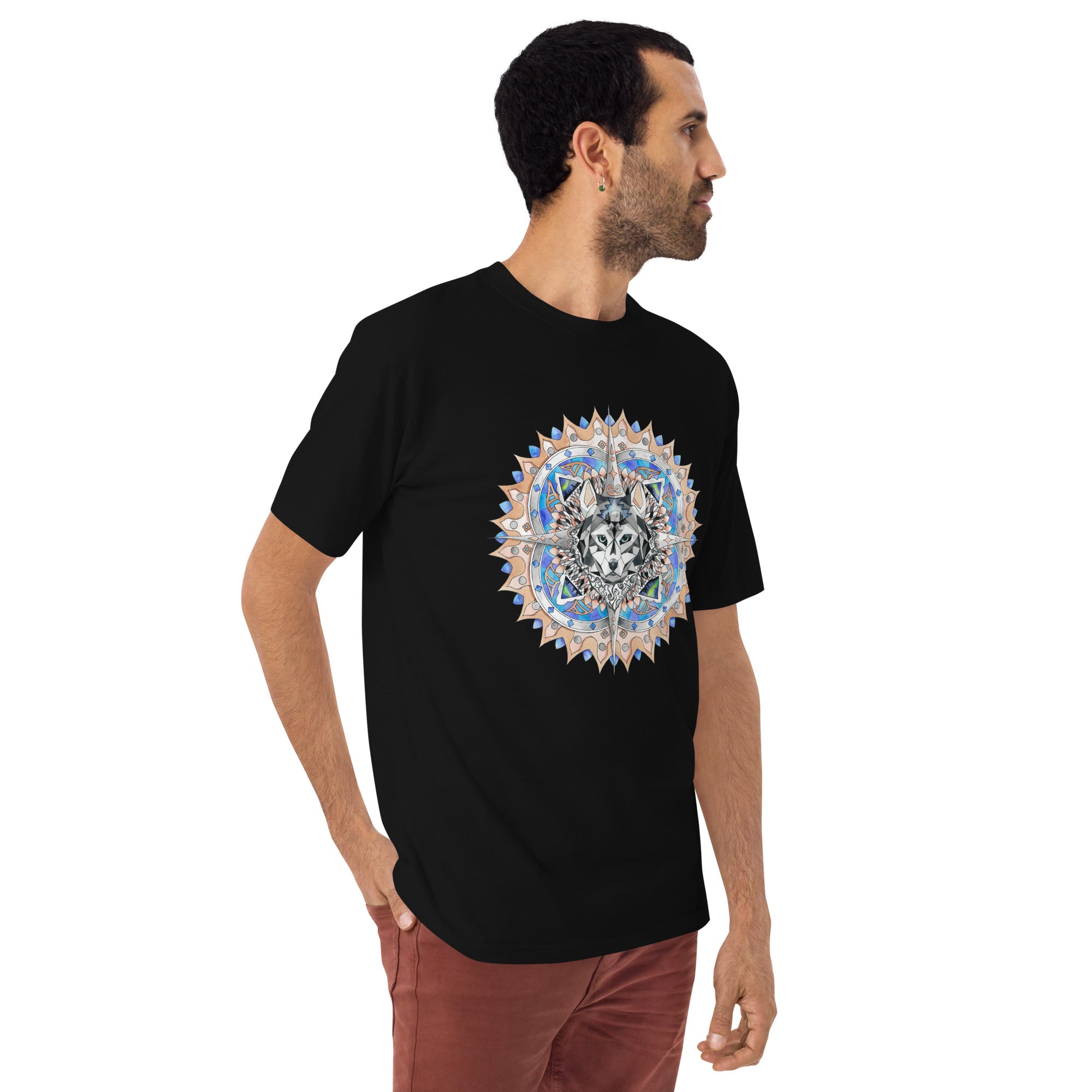 Husky Men’s premium heavyweight tee