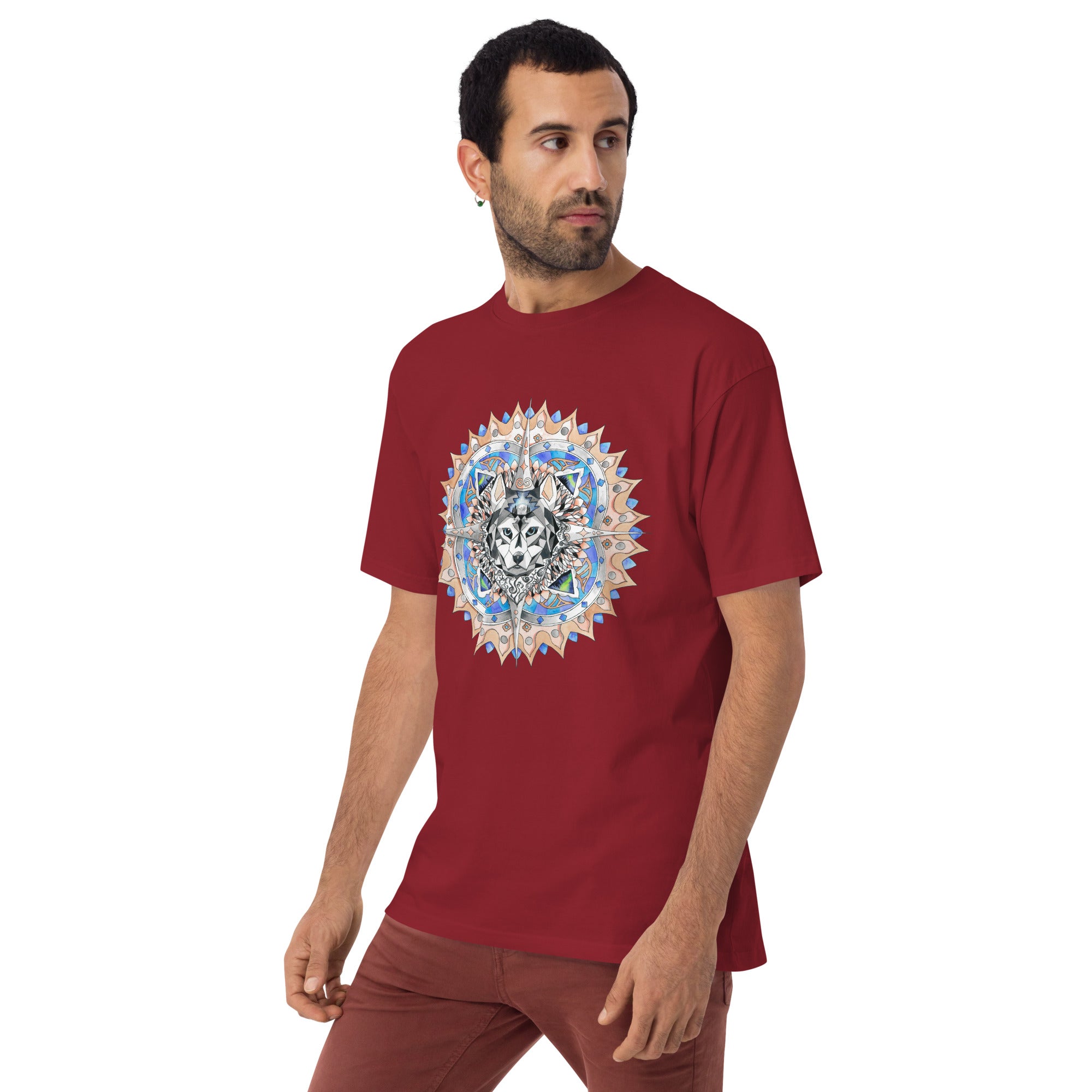 Husky Men’s premium heavyweight tee