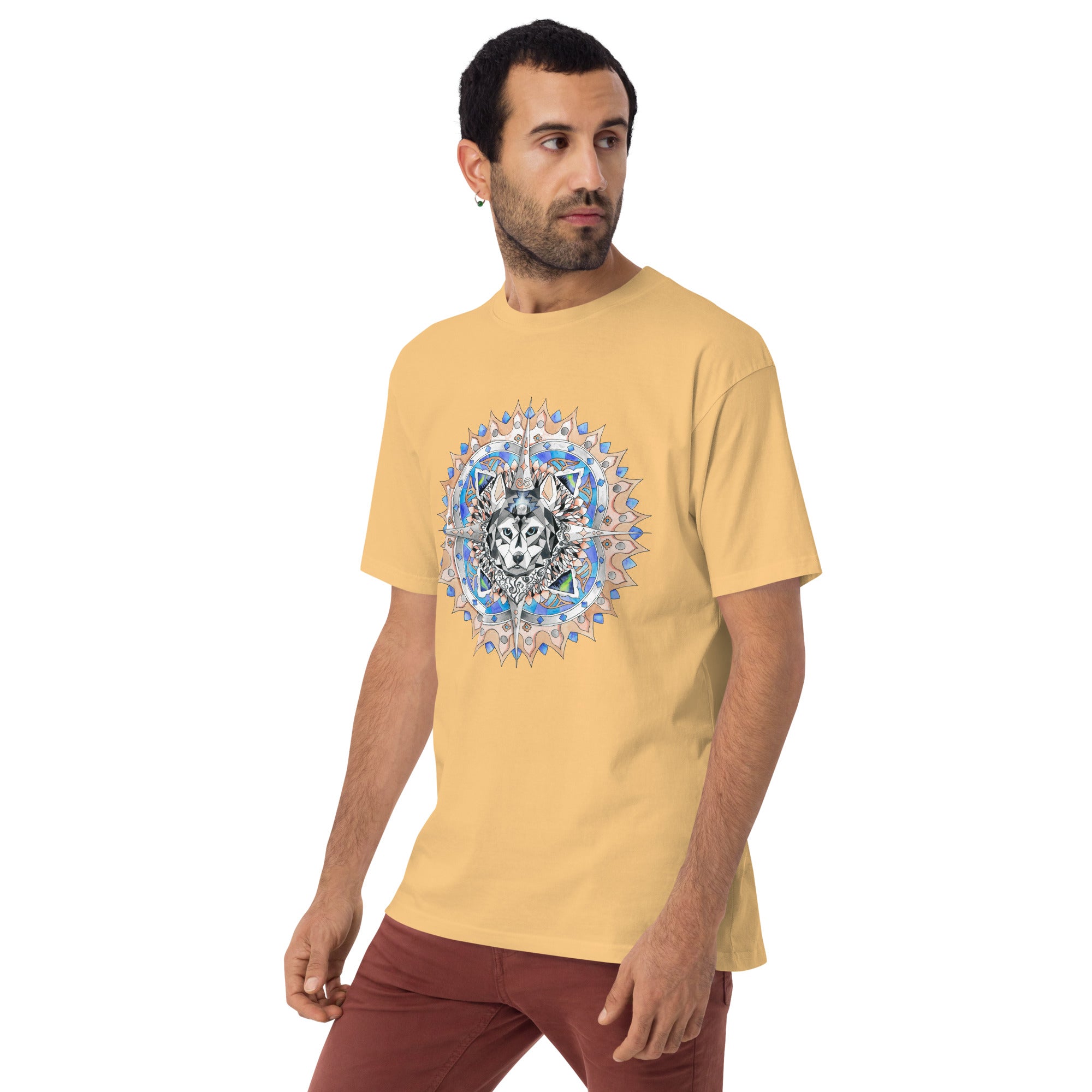 Husky Men’s premium heavyweight tee