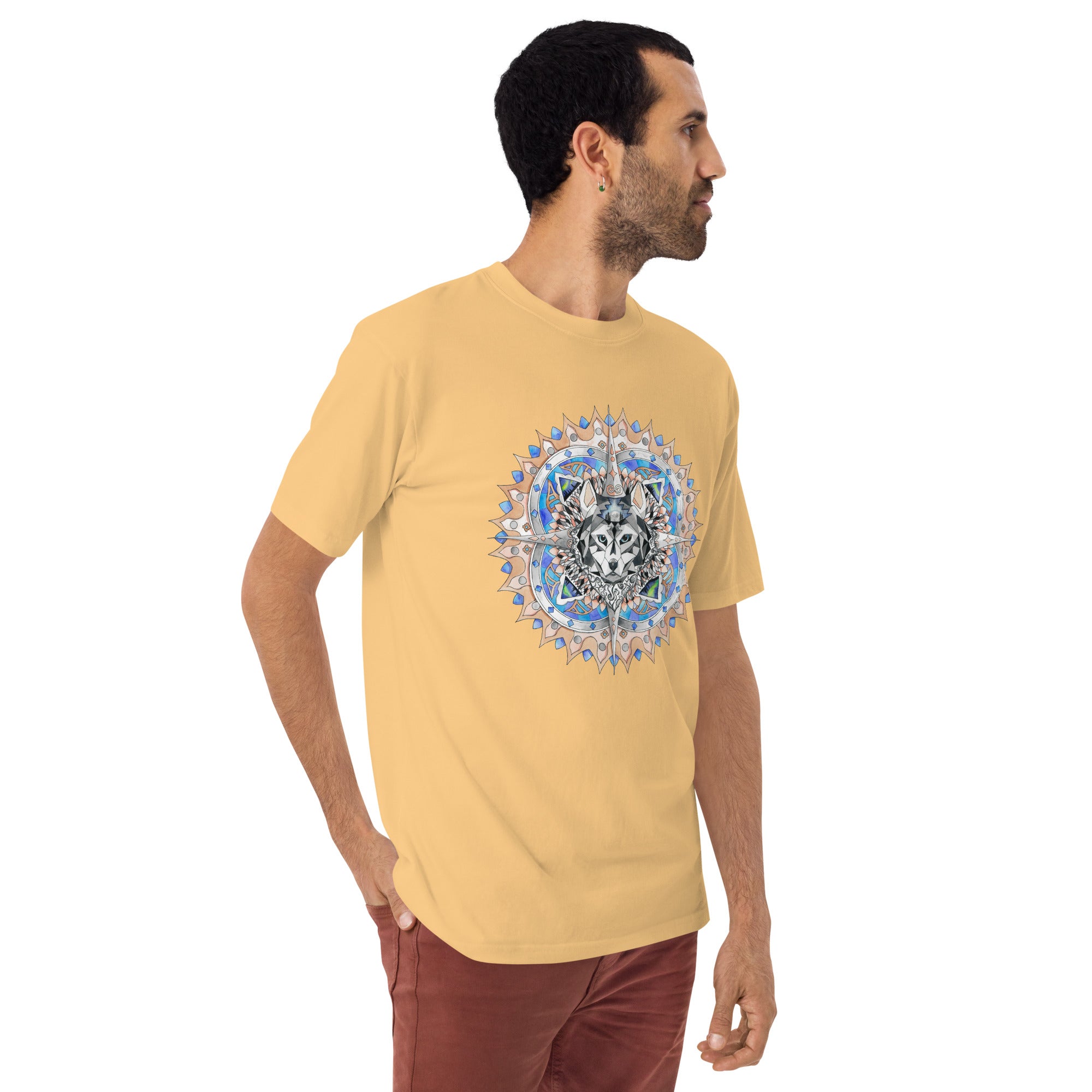 Husky Men’s premium heavyweight tee