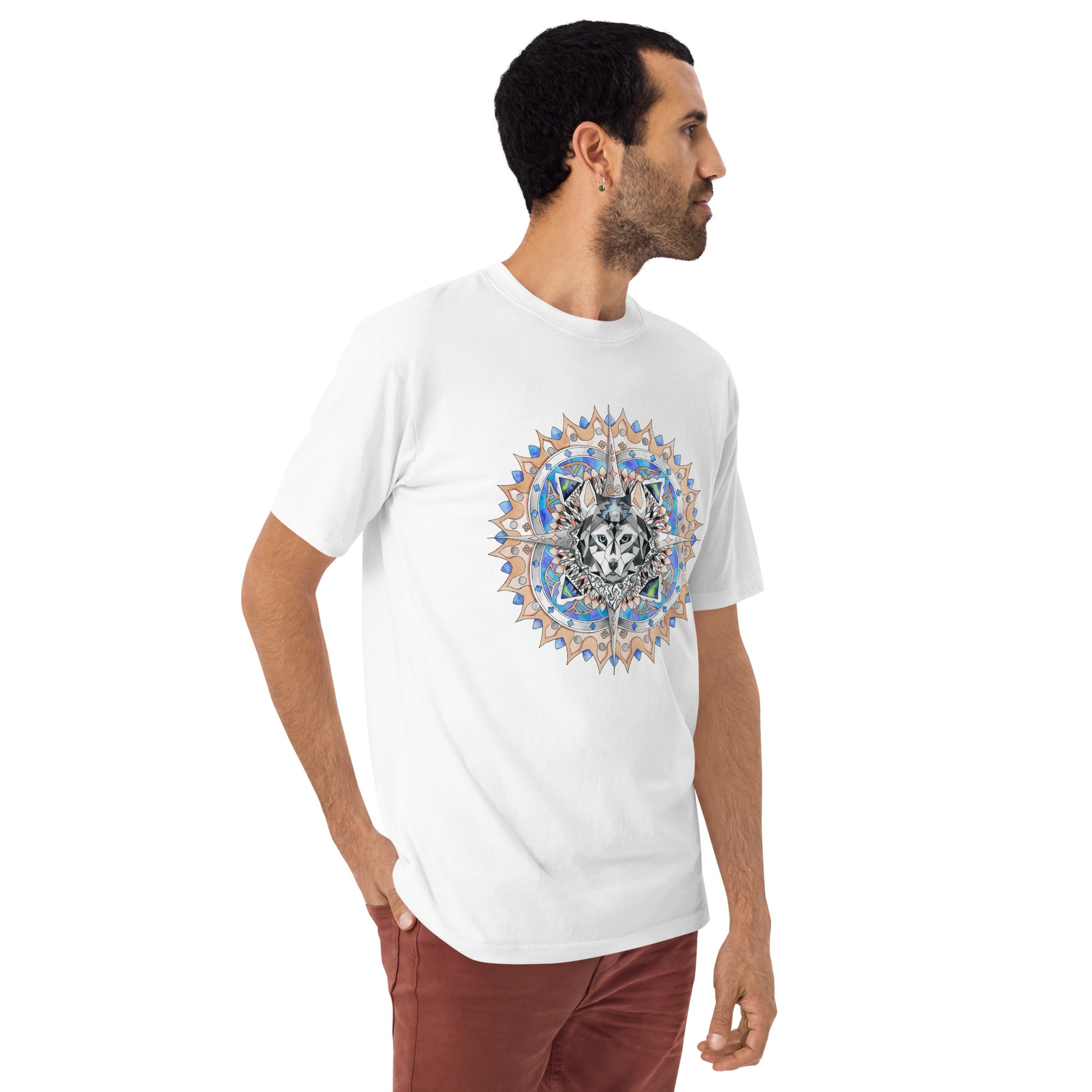 Husky Men’s premium heavyweight tee