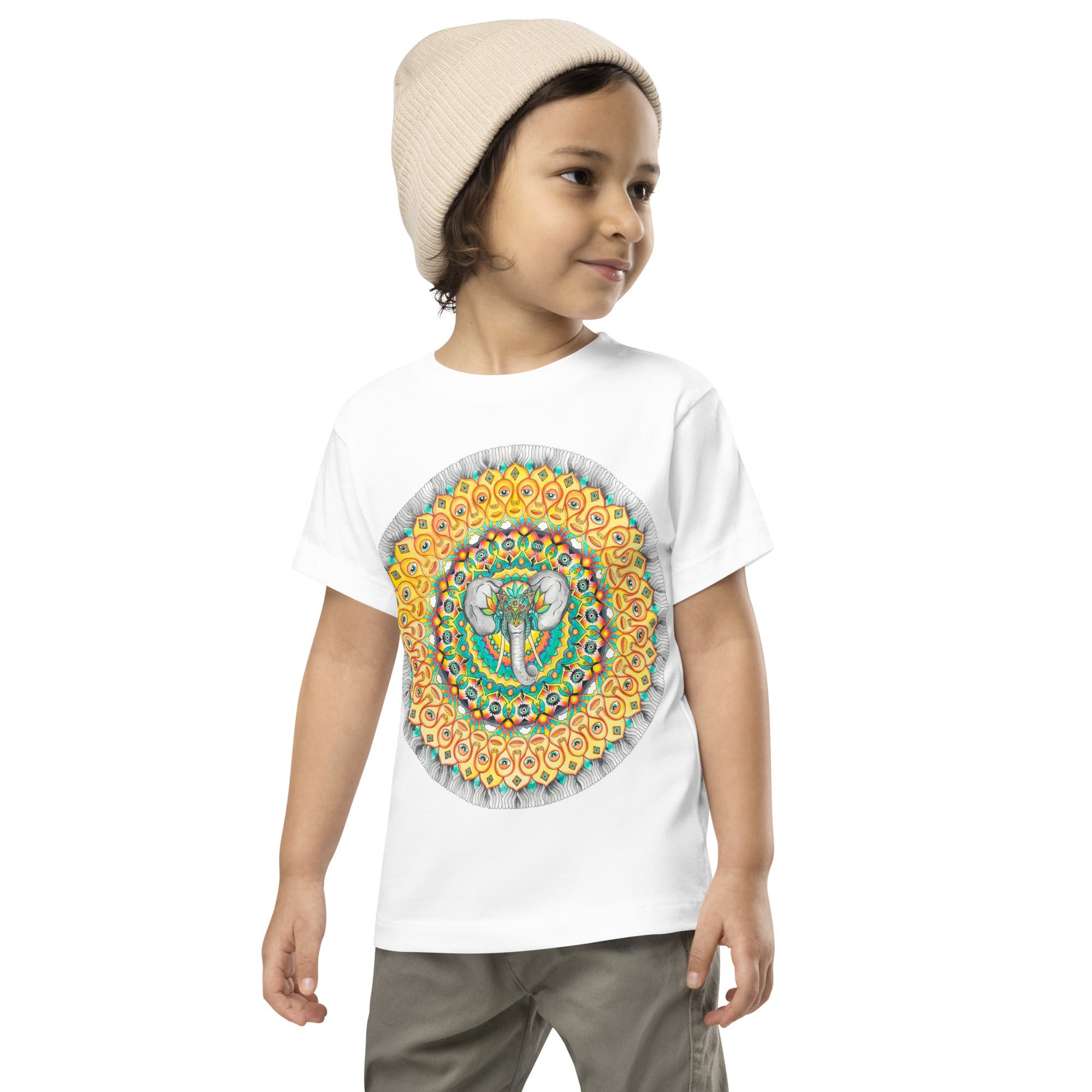 Elephant Toddler Short Sleeve Tee