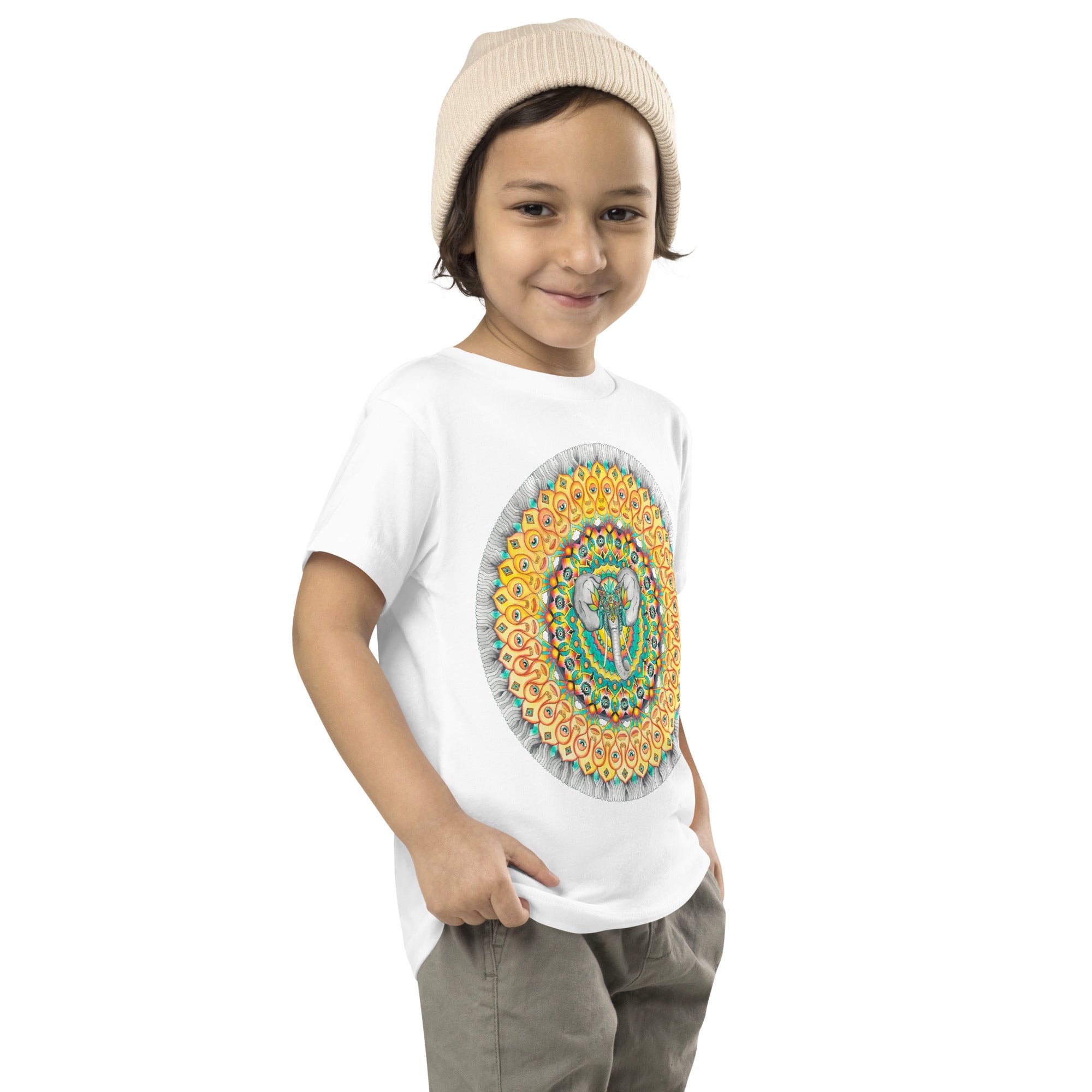 Elephant Toddler Short Sleeve Tee