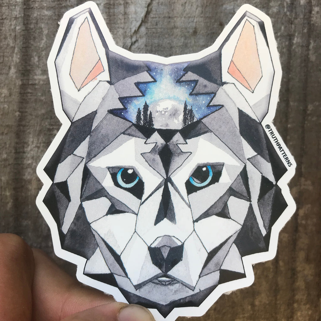 Husky Sticker