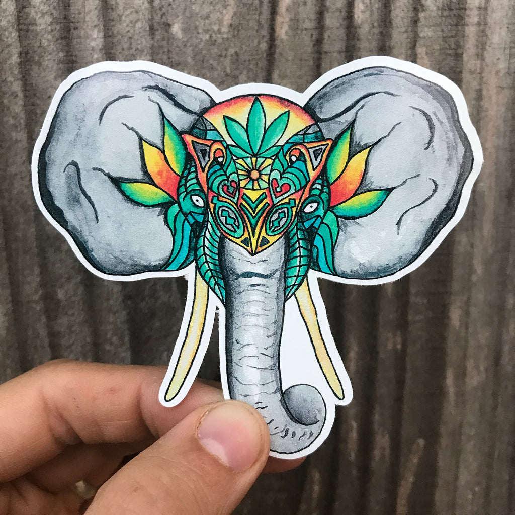 Elephant Sticker