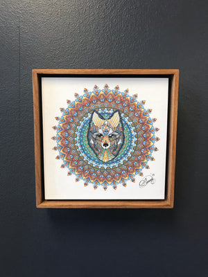 4x4 Framed Print