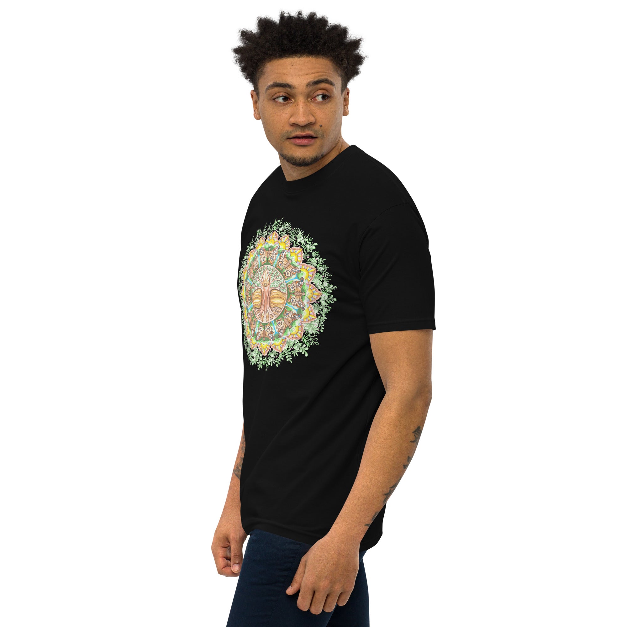 Tree of Life Men’s premium heavyweight tee