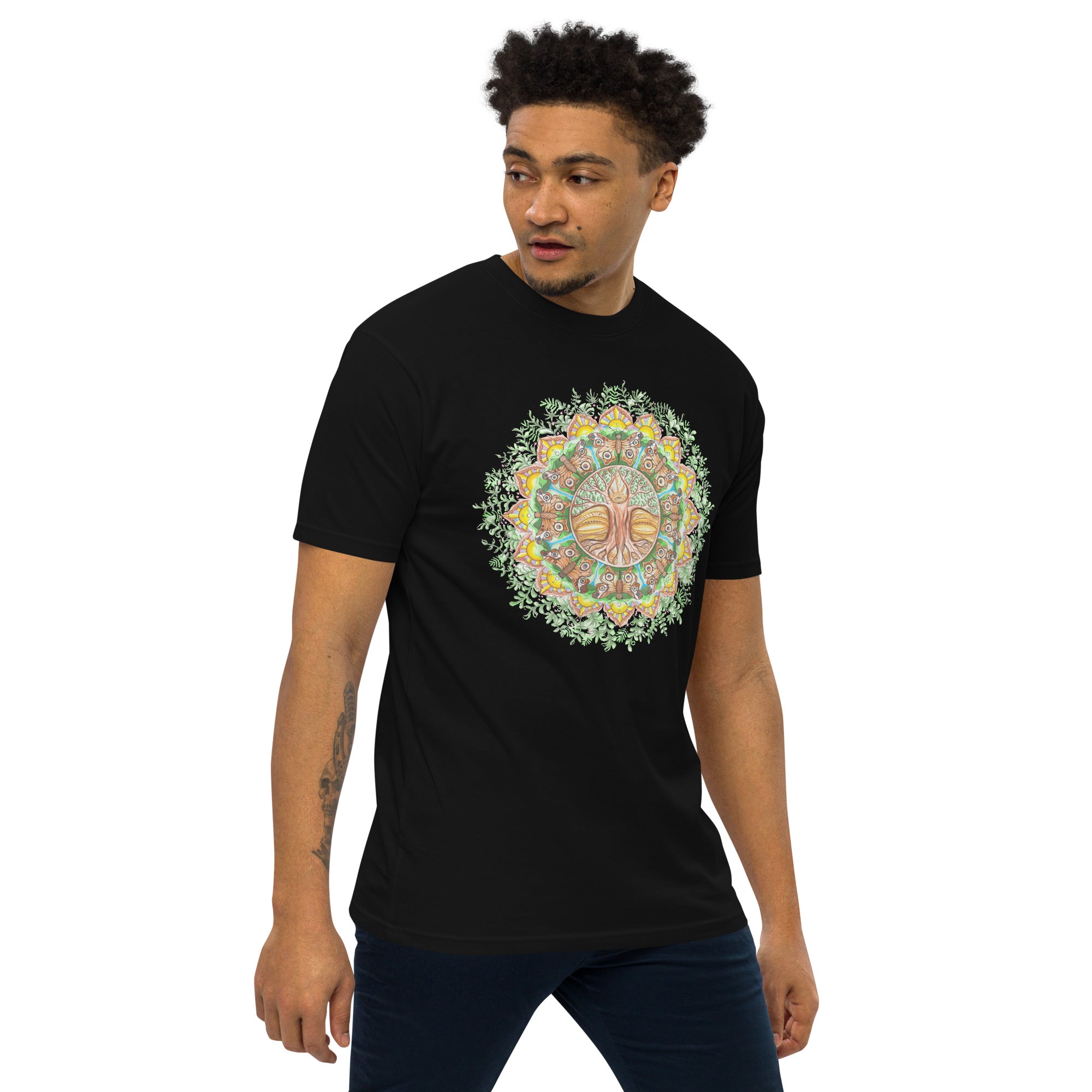 Tree of Life Men’s premium heavyweight tee