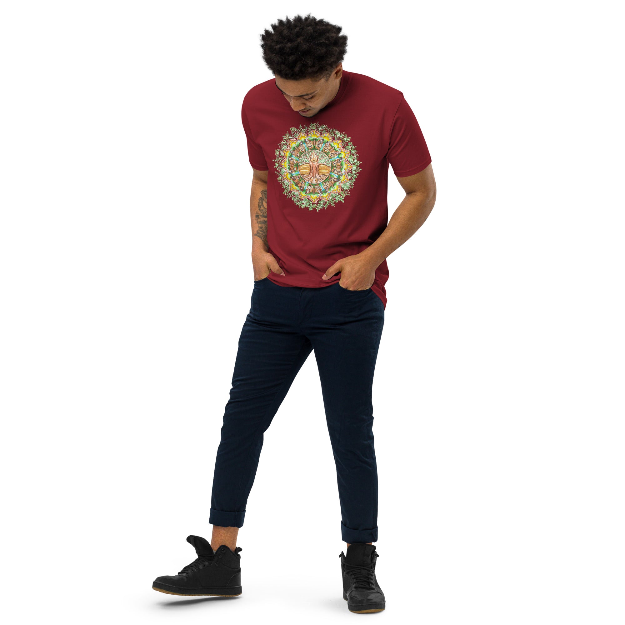 Tree of Life Men’s premium heavyweight tee