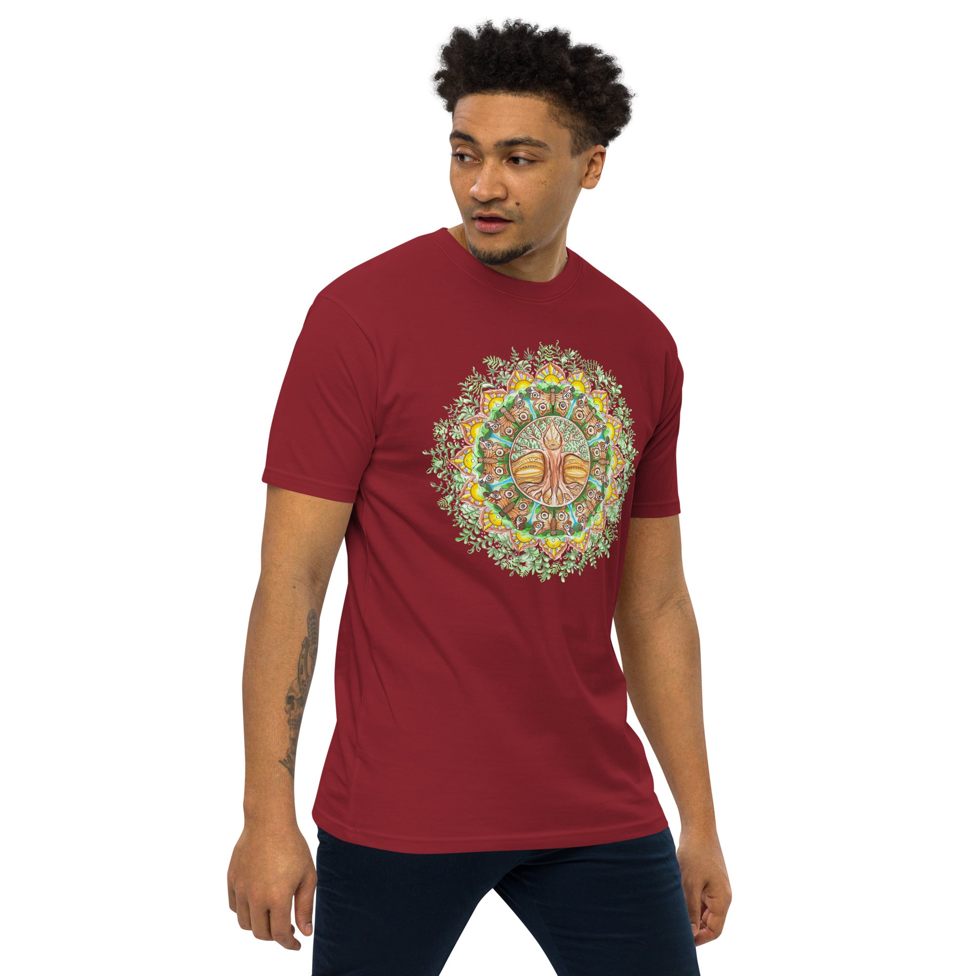 Tree of Life Men’s premium heavyweight tee