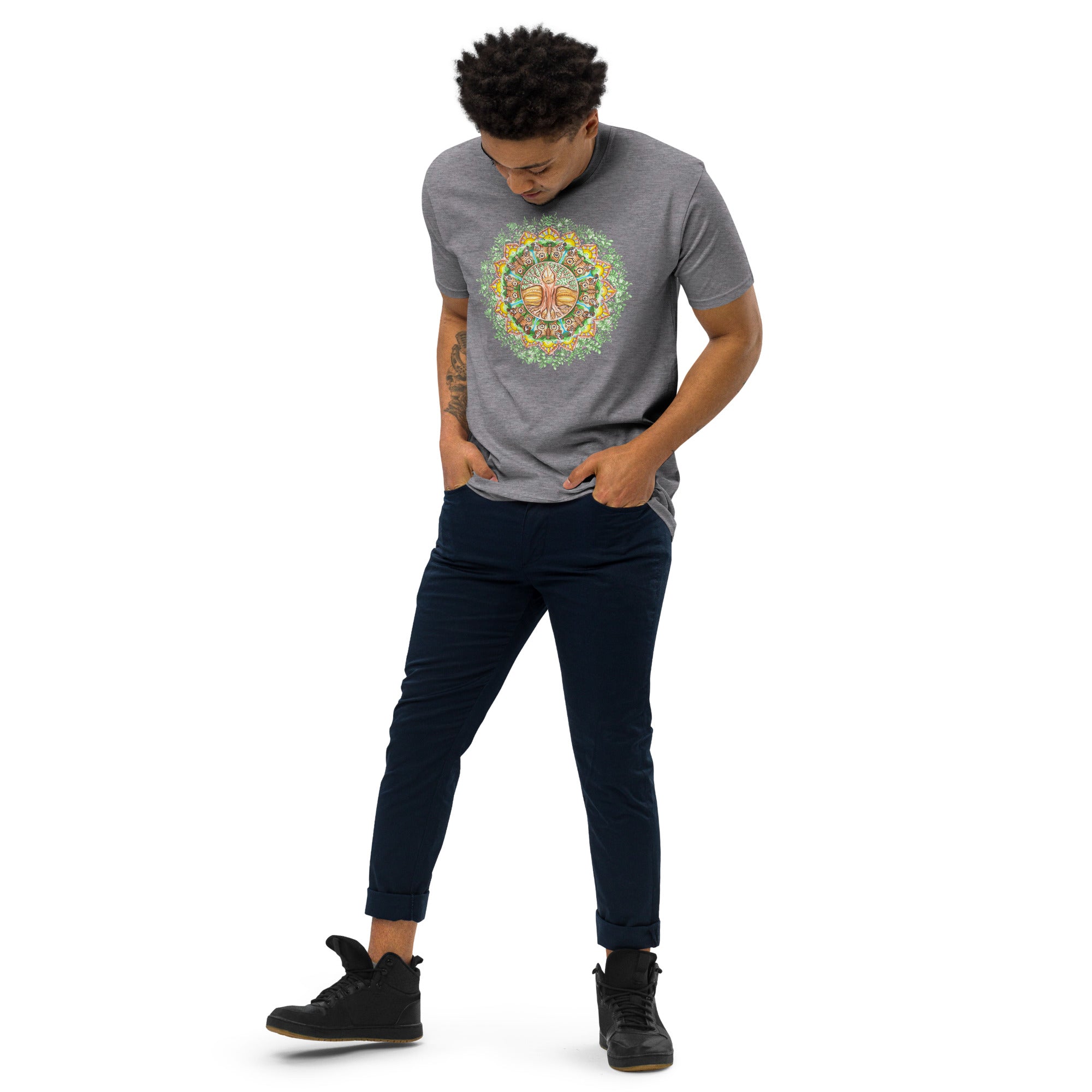 Tree of Life Men’s premium heavyweight tee