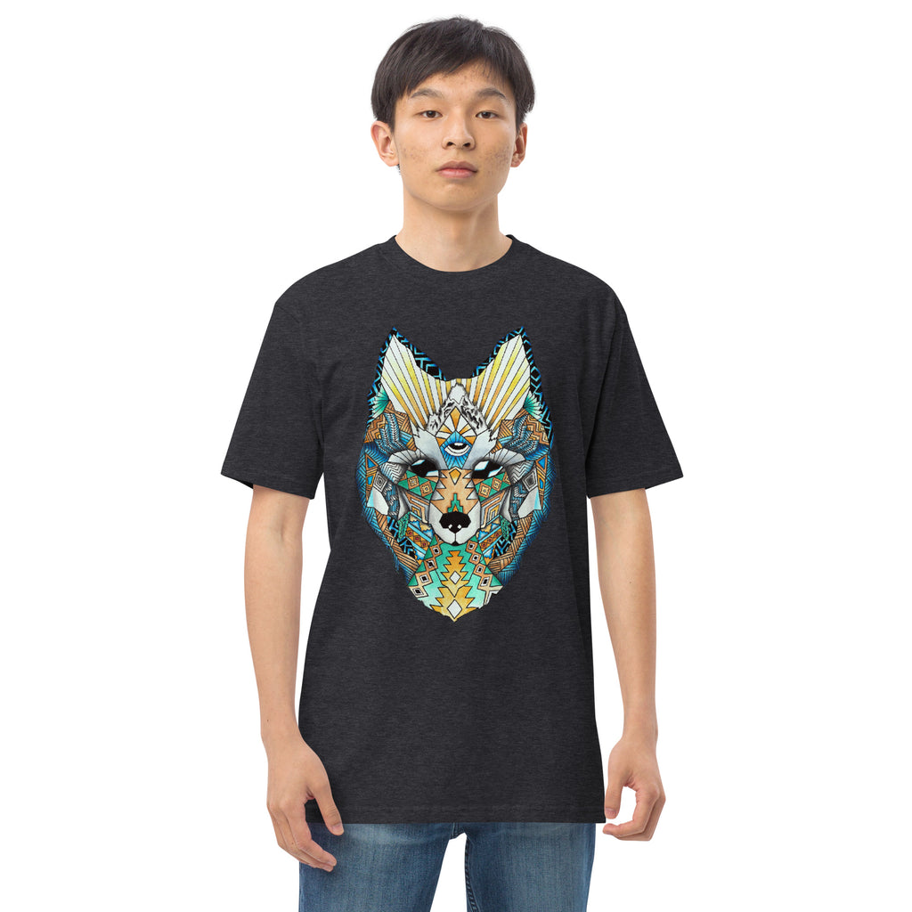 Wolf Head Men’s premium heavyweight tee
