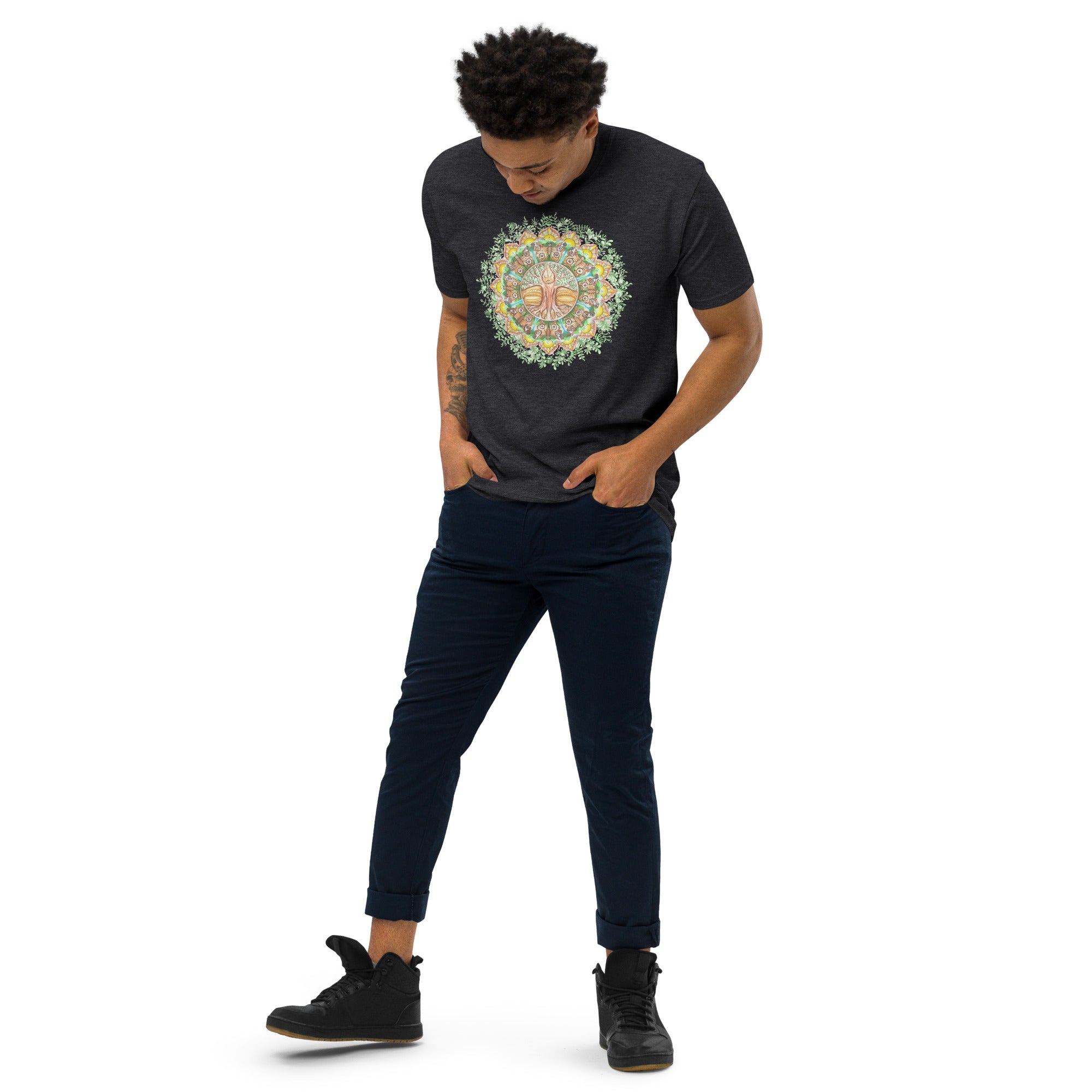 Tree of Life Men’s premium heavyweight tee