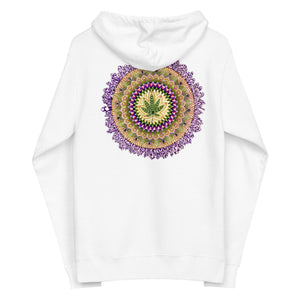 Leaf Peep Unisex fleece zip up hoodie