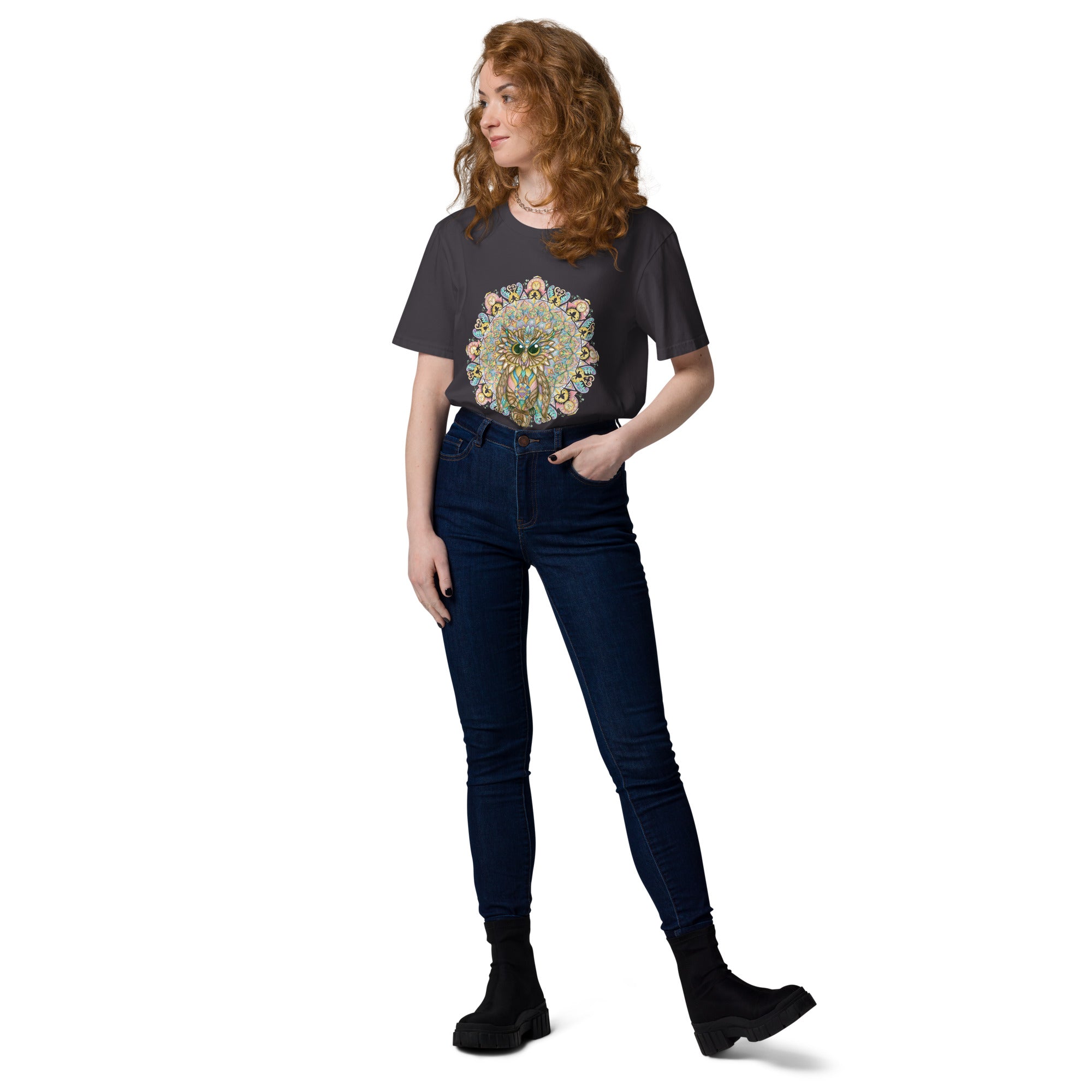 Owl Unisex organic cotton t-shirt