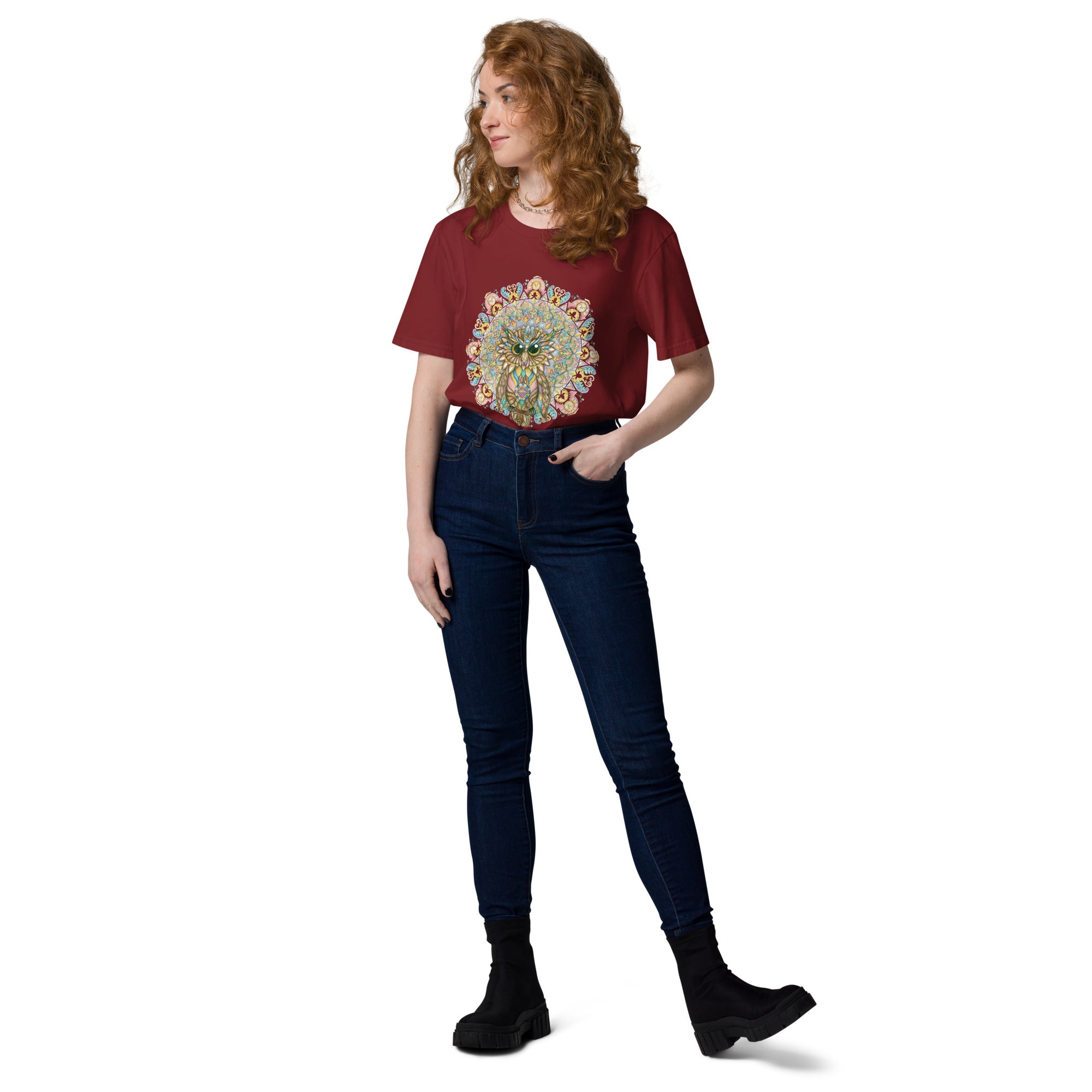 Owl Unisex organic cotton t-shirt