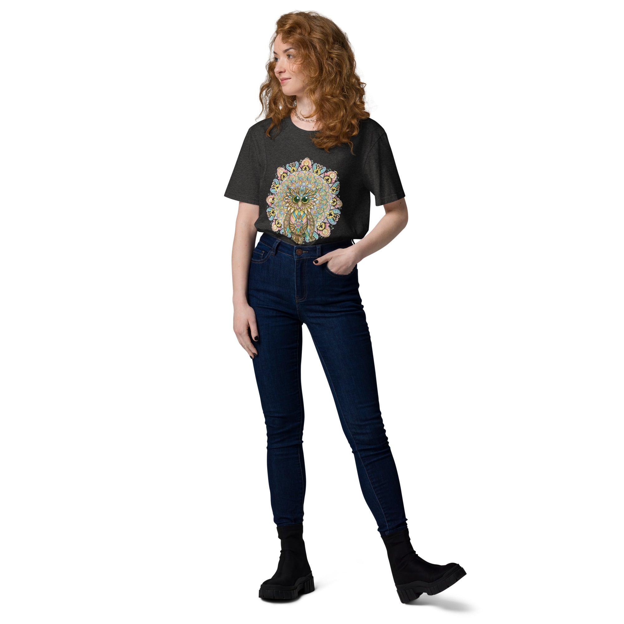 Owl Unisex organic cotton t-shirt