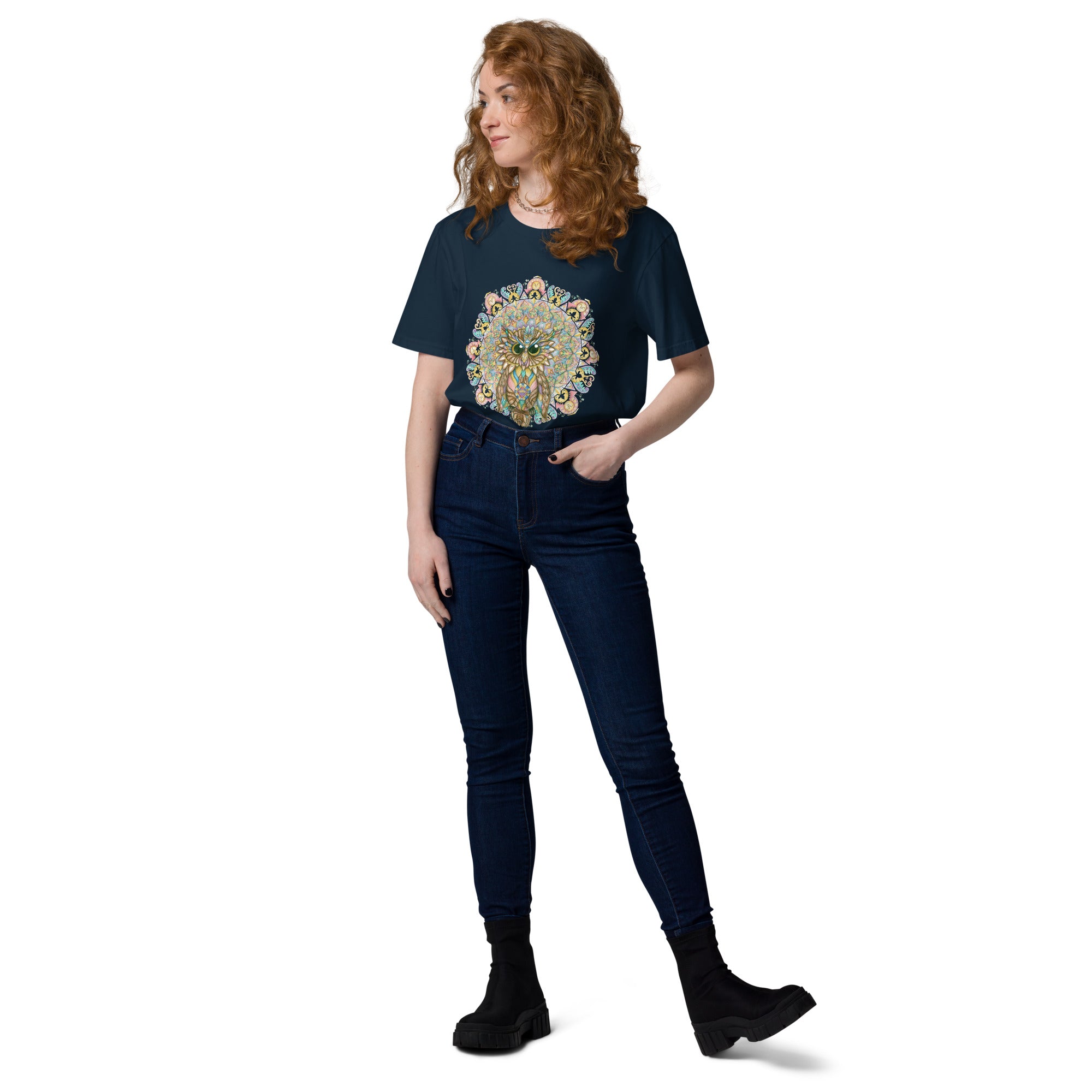 Owl Unisex organic cotton t-shirt