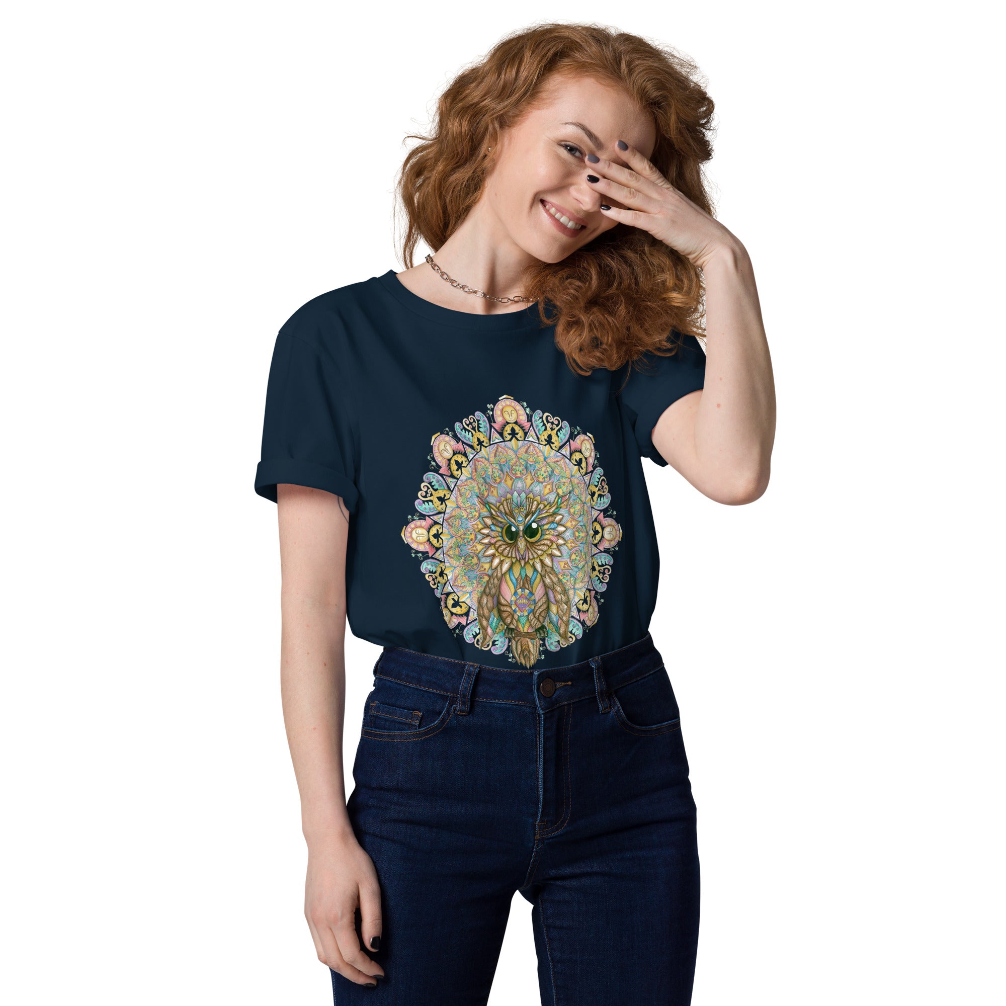 Owl Unisex organic cotton t-shirt