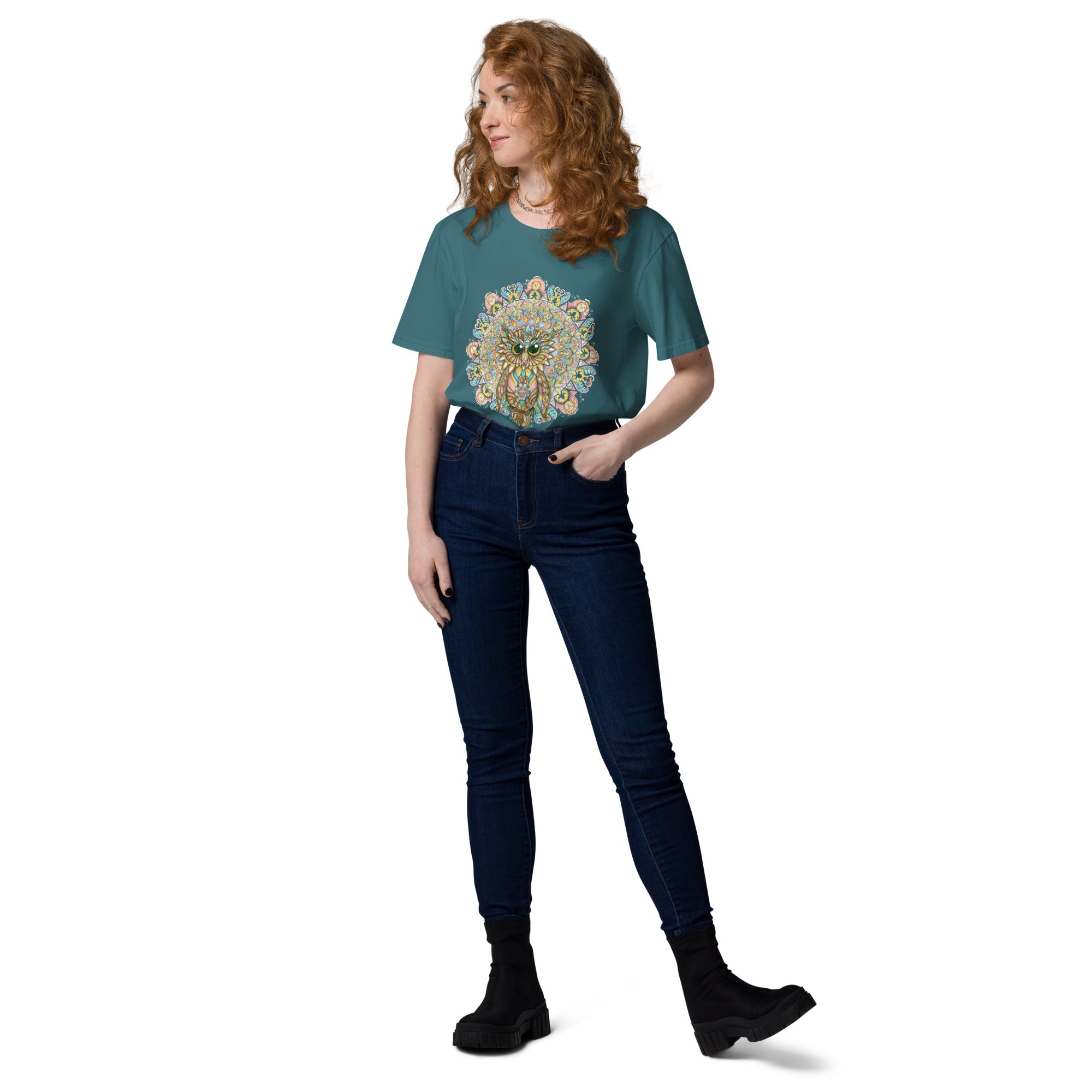 Owl Unisex organic cotton t-shirt