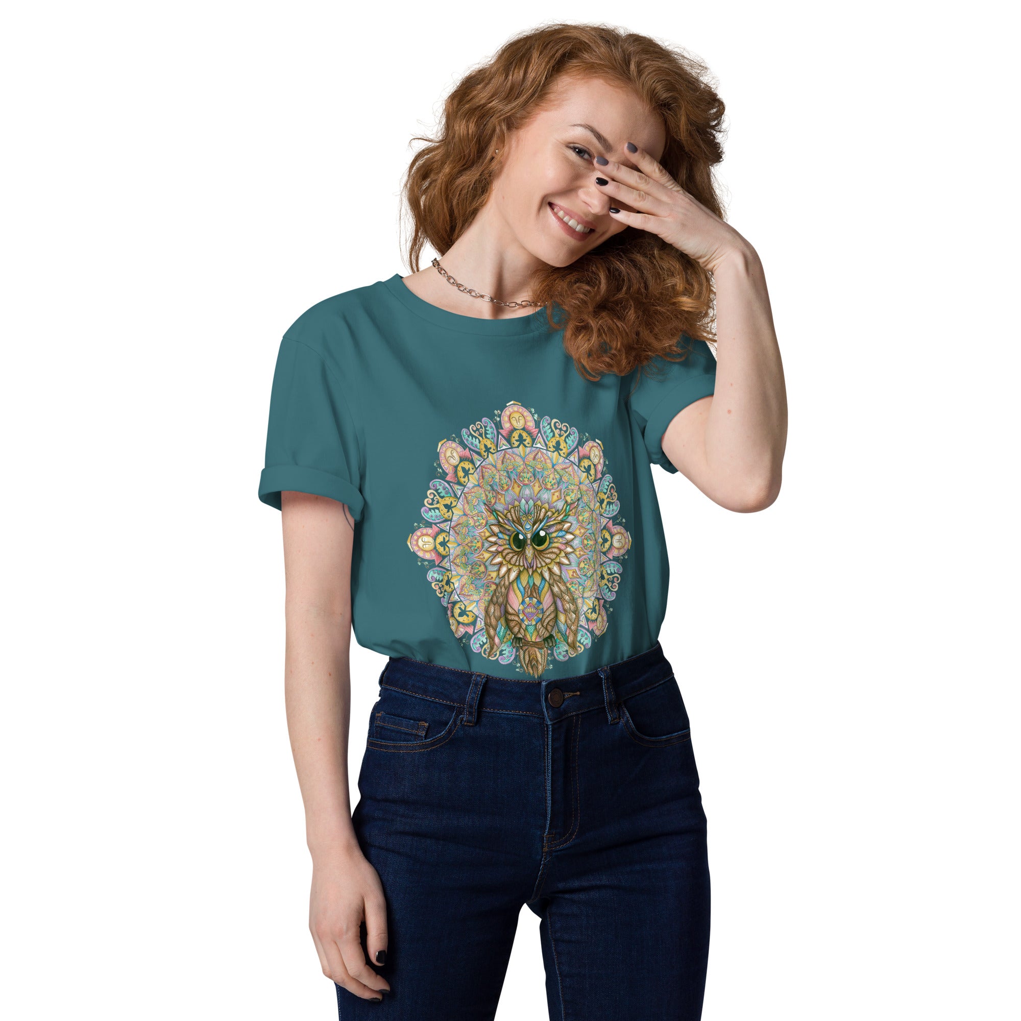 Owl Unisex organic cotton t-shirt