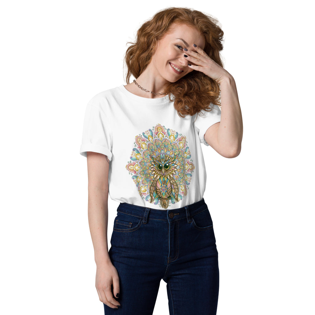 Owl Unisex organic cotton t-shirt
